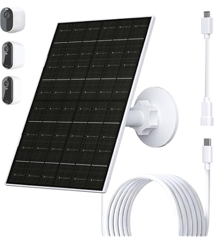 Amazon.com : Solar Panel Charger for Arlo Essential 2K Outdoor(2nd